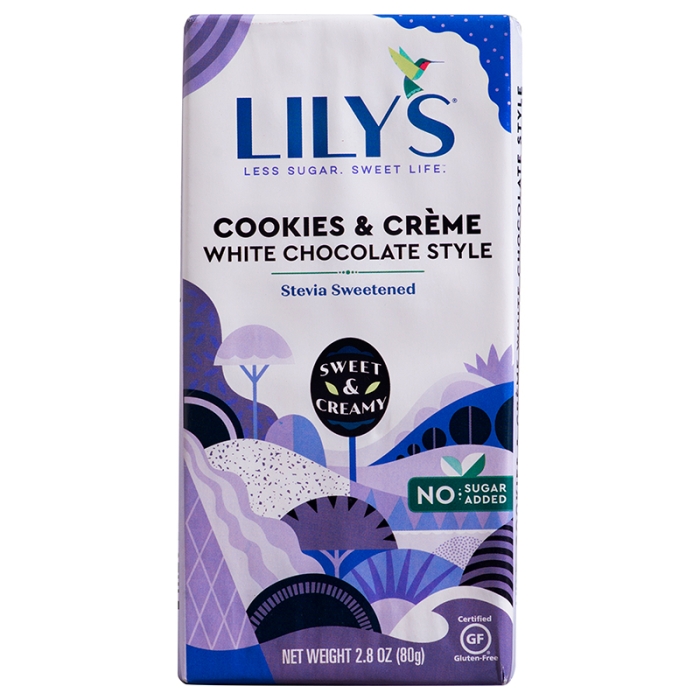 Lily's Cookies And Cream Chocolate 2.8 Onz