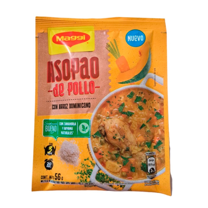 Maggi Chicken Asopao with Rice Envelope 56 Gr
