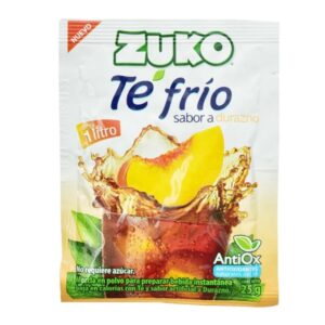 2217086-1.jpg Zuko Peach Flavor Cold Tea Powder 25 Gr