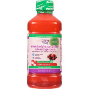 Tippy Toes Cherry Punch Flavor Electrolyte 1 Lt