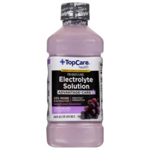 Top Care Grape Flavor Electrolyte 1 Lt
