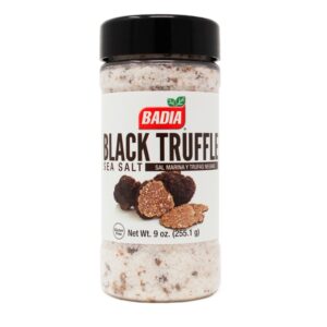Badia Black Truffle Sea Salt 9 Oz