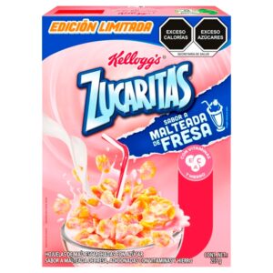 Kellogg's Frosted Strawberry Flakes Cereal 255 Gr