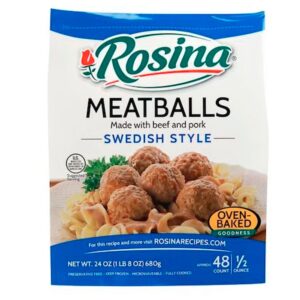 Rosina Swedish Style Meatballs 12 Oz