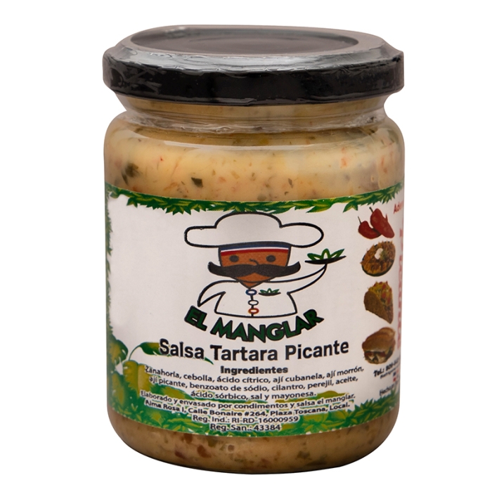 El Manglar Spicy Tartar Sauce 8 Oz