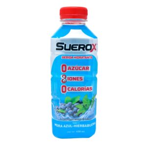 Suerox Blue Raspberry Mint Hydrating Drink 630 Ml