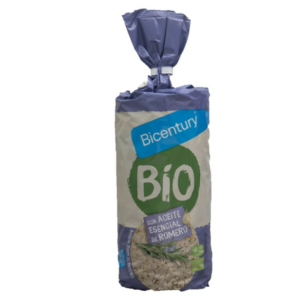 Bicentury Whole Grain Rice Cakes With Rosemary Oil 130 Gr
