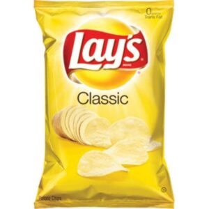 Lays Salted Potato Chips XL 200 Gr