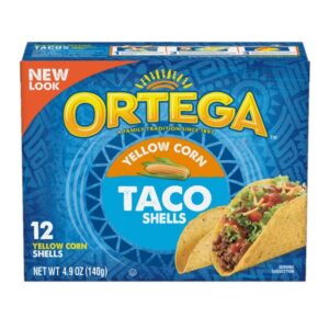 Ortega Yellow Corn Hard Taco Shells 4.9 Oz