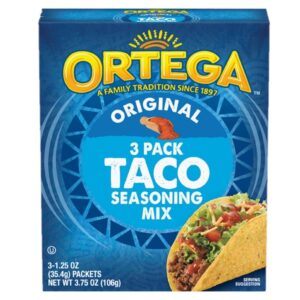 Ortega Taco Seasoning 3 Pack/Unit 3 Oz