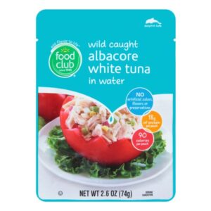 Food Club Chunk Light Tuna In Water 2.6 Oz