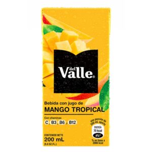 Del Valle Tropical Mango Flavor Juice 200 Ml