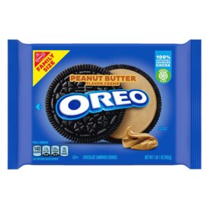 Oreo Peanut Butter Chocolate Cookies 17 Oz