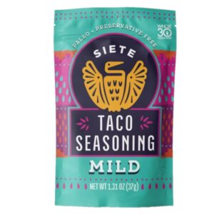 Siete Gluten-Free Mild Taco Seasoning 1.3 Oz
