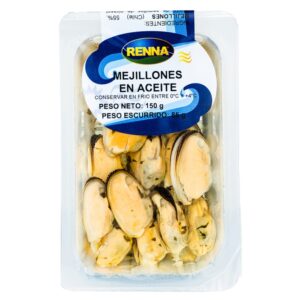 Renna Sunflower Oil Mussels 150 Gr