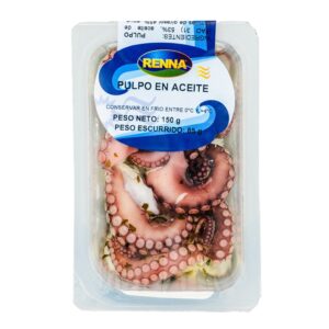 Renna Octopus In Sunflower Oil 150 Gr