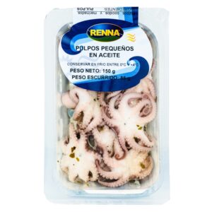 Renna Small Octopus in Oil 150 Gr
