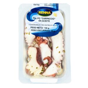 Renna Octopus Carpaccio in Oil 150 Gr
