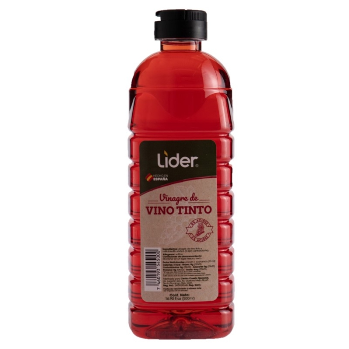 Líder Red Wine Vinegar 500 Ml