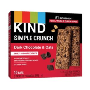 Kind Dark Chocolate Gluten Free Granola Bar 5 Und/Pack