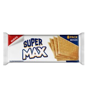 Super Max Guarina Crackers 360 Gr 8 Units/Pack