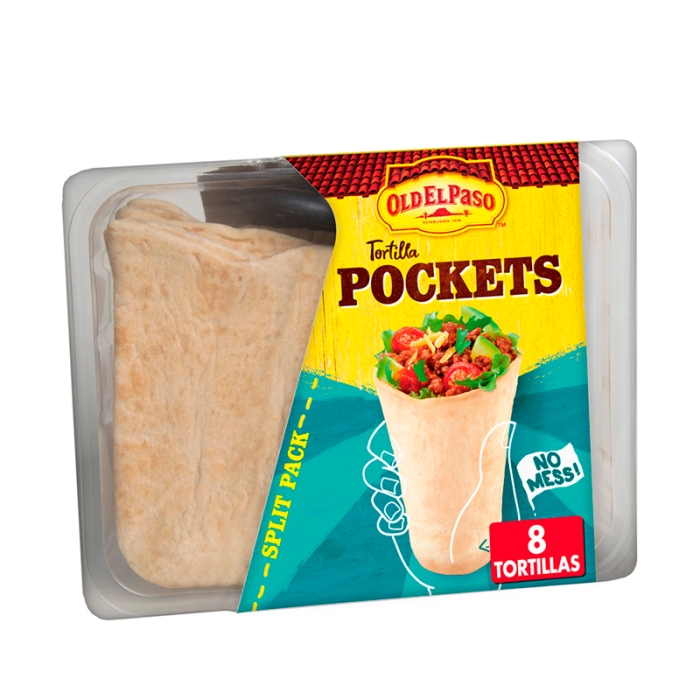 Old El Paso 8.4 Onz Pockets Tortillas