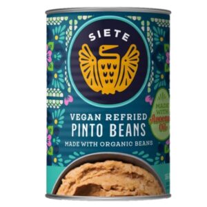 Siete Vegan Refried Pinto Beans 16 Oz