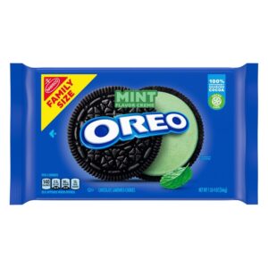 Oreo Mint Filled Cookies 17 Oz
