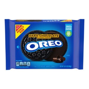 Oreo Dark Chocolate Sandwich Cookies 17 Oz