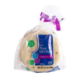 Street Taco Food Club Wheat Tortilla 20 Und/Paq