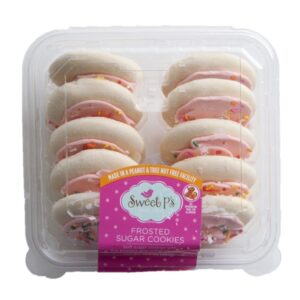Sweet P'S Pink Frosted Sugar Cookies 13.5 Gr