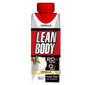 Lean Body Chocolate Flavor Protein Shake 8.45 Oz