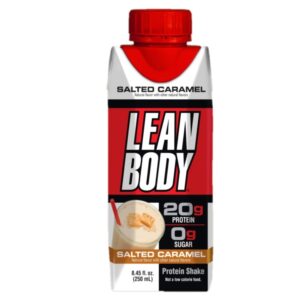 Lean Body Caramel Flavor Protein Shake 8.45 Oz