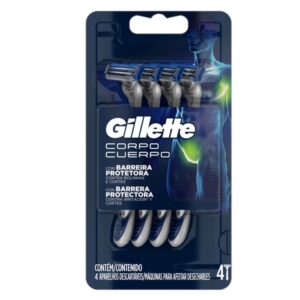 Gillette Disposable Body Razor 4 Units/Pack