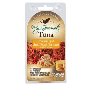Tuna With Rosemary and Dehydrated Tomatoes With My Gourmet Crackers 3.5 Onz
