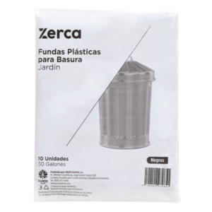 244b664048ef1514d5535cd69ad7be6e.png A JARDIN ZERCA BLACK GARBAGE PACK 10 UN