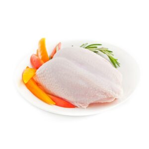Fresh Chicken Breast With Bone, Lb