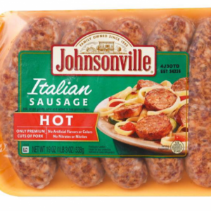 Johnsonville Hot Italian Sausages 19.76 Oz.