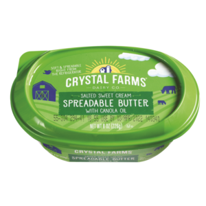Crystal Farms Canola Oil Spread Butter 8 OZ