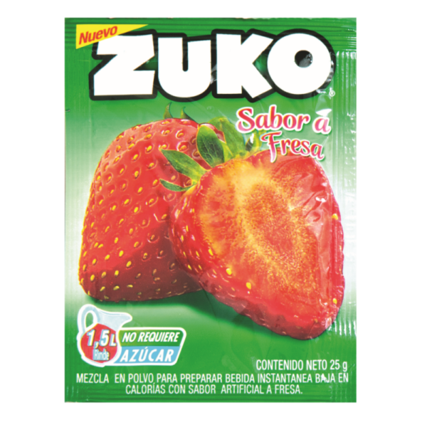 ZUKO STRAWBERRY JUICE POWDER 25 GR