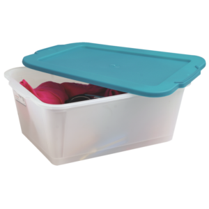 SPARTAPLAST RECTANGULAR TRANSPARENT BOX 10LT 0210