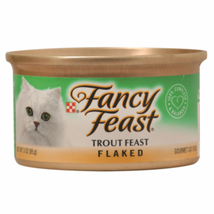 Purina Fancy Feast Flaked Trout Cat Food 3oz
