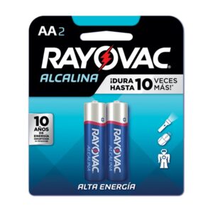 Ray-O-Vac AA Alkaline Battery 2 Units/Pack