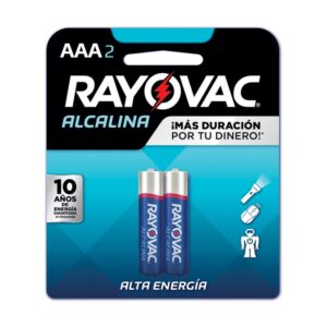 Rayovac Alkaline Battery AAA 2 Units/Pack