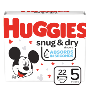 Huggies Snug&Dry E5 JUMBO Diaper 22 UN