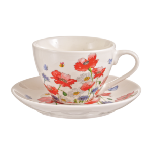 SG TEA CUP 180CC FLOWERS NB GC8743HT9