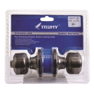 TRUMY TUB LOCK 3585 AB W/ KEY