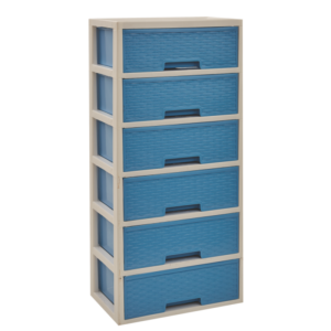 DURALON 6 DRAWER CABINET BLUE GAV6GA