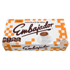 4454ba8765bcf0c71eb1166b88da8cfa.png Ambassador chocolate 10/1 260 gr
