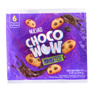 MINIBITES CHOCO WOW COOKIES 6X39 GR